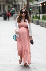 MYLEENE KLASS Arrives at Smooth Radio in London 05/27/2019