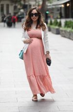 MYLEENE KLASS Arrives at Smooth Radio in London 05/27/2019