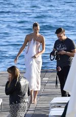 NADINE LEOPOLD at a Photoshoot in Cannes 05/15/2019