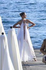 NADINE LEOPOLD at a Photoshoot in Cannes 05/15/2019