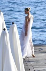 NADINE LEOPOLD at a Photoshoot in Cannes 05/15/2019