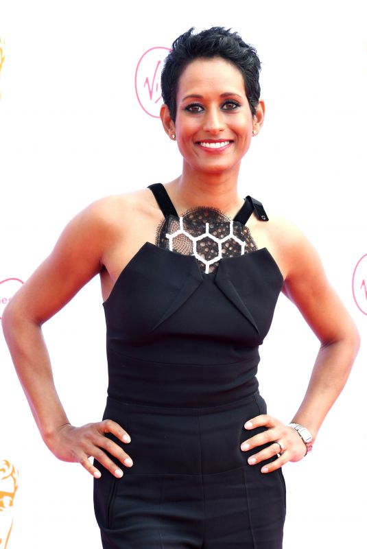 NAGA MUNCHETTY at Virgin Media British Academy Television Awards 2019 in London 05/12/2019