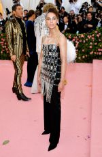 NAOMI SCOTT at 2019 Met Gala in New York 05/06/2019