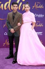 NAOMI SCOTT at Aladdin Premiere in Los Angeles 05/21/2019
