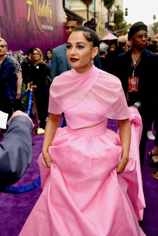 NAOMI SCOTT at Aladdin Premiere in Los Angeles 05/21/2019