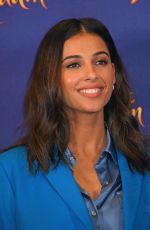 NAOMI SCOTT at Aladdin Press Conference in London 05/10/2019
