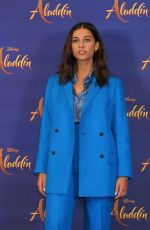 NAOMI SCOTT at Aladdin Press Conference in London 05/10/2019
