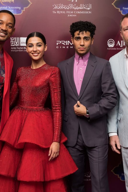 NAOMI SCOTT at Aladdin VIP Sscreening with Jordanian Royal Family in Amman 05/13/2019