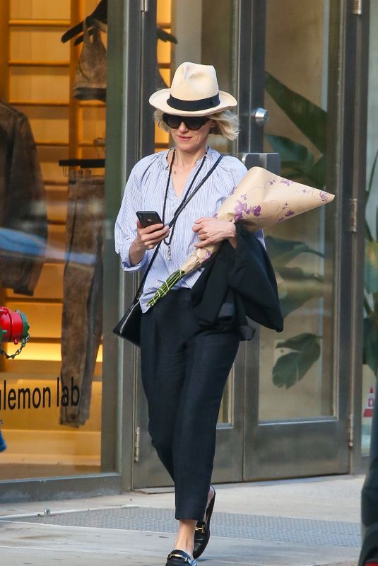 NAOMI WATTS Out and About in New York 05/22/2019