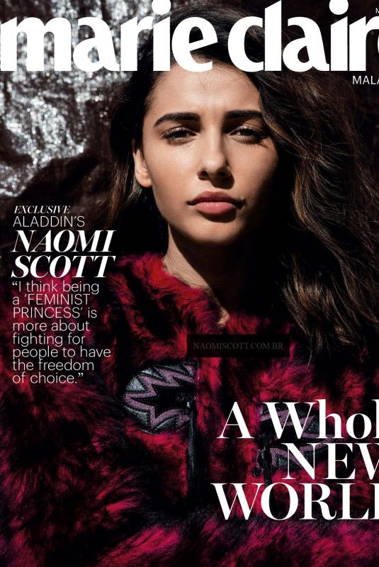 NAOMIE SCOTT for Marie Claire Magazine, Malasia 2019