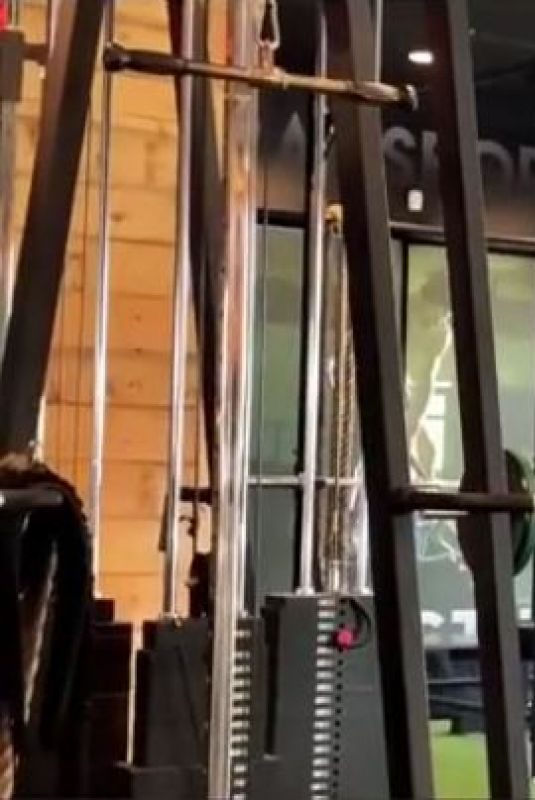 NATALIE ALYN LIND Workout at a Gym – Instagram Picture and Video, May 2019