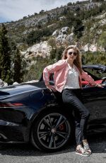 NATALIE DORMER at Jaguar Drive Nice to Monaco with David Gandy 05/09/2019