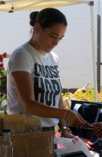 NATALIE MARTINEZ Shopping at Farmer