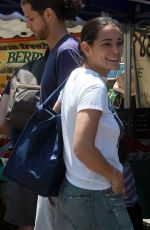 NATALIE MARTINEZ Shopping at Farmer