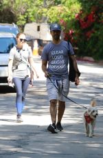 NATALIE PORTMAN and Benjamin Millepied Out with Their Dog in Los Feliz 05/29/2019