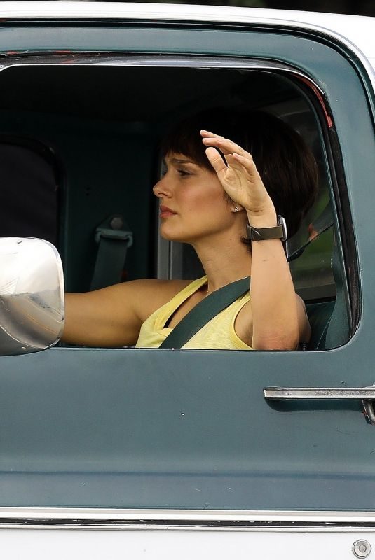 NATALIE PORTMAN on the Set of Lucy in the Sky in Los Angeles 05/15/2019