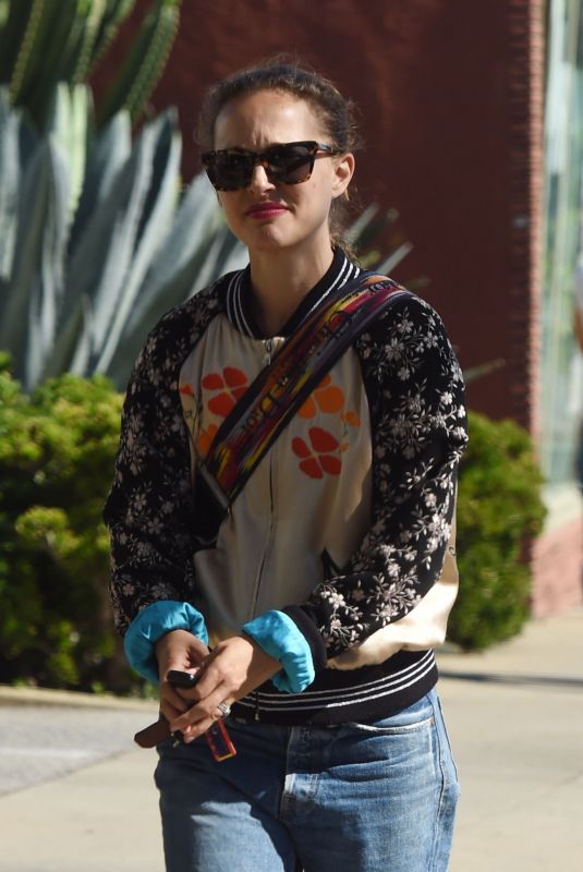 NATALIE PORTMAN Out and About in Los Angeles 05/26/2019