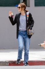 NATALIE PORTMAN Out for Lunch at Crossroads Restaurant in Los Angeles 05/02/2019