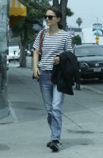 NATALIE PORTMAN Out for Lunch at Crossroads Restaurant in Los Angeles 05/02/2019