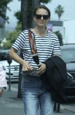 NATALIE PORTMAN Out for Lunch at Crossroads Restaurant in Los Angeles 05/02/2019