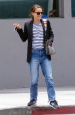 NATALIE PORTMAN Out for Lunch at Crossroads Restaurant in Los Angeles 05/02/2019