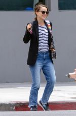 NATALIE PORTMAN Out for Lunch at Crossroads Restaurant in Los Angeles 05/02/2019