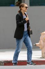 NATALIE PORTMAN Out for Lunch at Crossroads Restaurant in Los Angeles 05/02/2019
