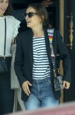 NATALIE PORTMAN Out for Lunch at Crossroads Restaurant in Los Angeles 05/02/2019