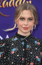 NATASHA BURE at Aladdin Premiere in Hollywood 05/21/2019