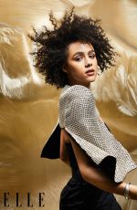 NATHALIE EMMANUEL for Elle Magazine, May 2019