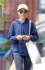 NATLIA DYER Heading to a Gym in New York 05/20/2019