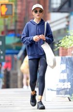 NATLIA DYER Heading to a Gym in New York 05/20/2019