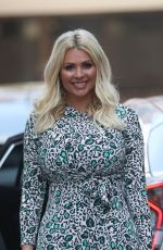 NICOLA MCLEAN Arrives at ITN Studios in London 05/15/2019
