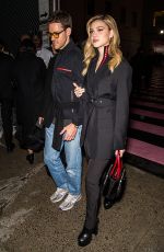 NICOLA PELTZ Leaves Prada Resort 2020 Fashion Show in New York 05/02/2019