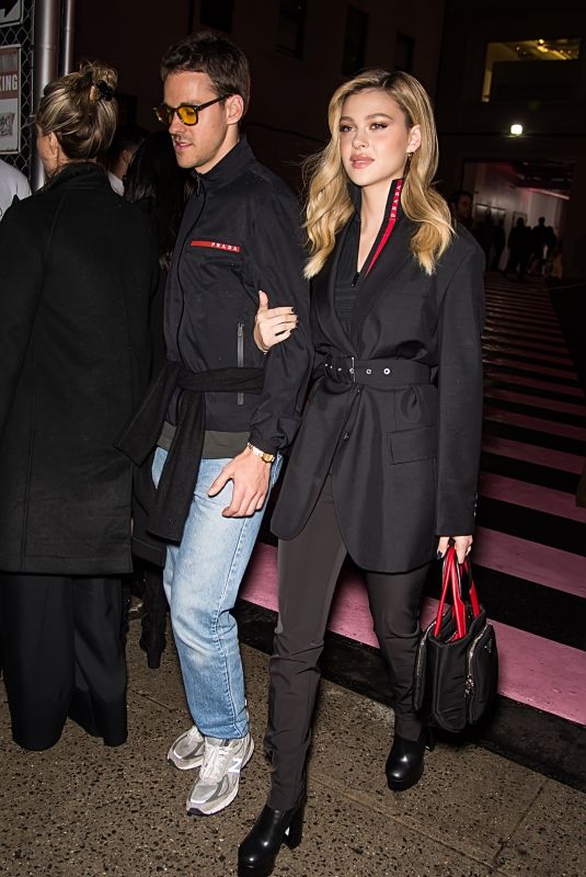 NICOLA PELTZ Leaves Prada Resort 2020 Fashion Show in New York 05/02/2019