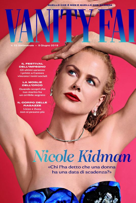 NICOLE KIDMAN in Vanity Fair Magazine, Italy June 2019