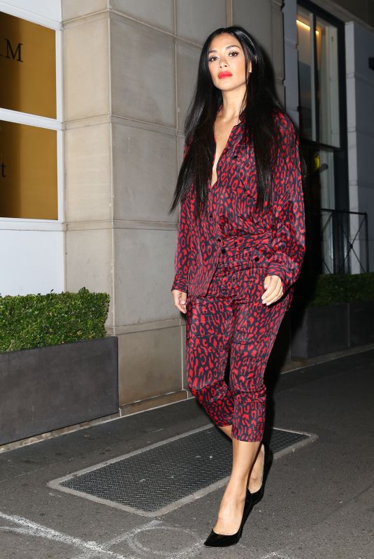 NICOLE SCHERZINGER Arrives at Her Hotel in Sydney 05/16/2019