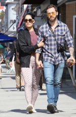 NIKKI BELLA and Aartem Chigvintsev Out for Lunch in Studio City 04/29/2019