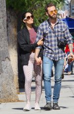 NIKKI BELLA and Aartem Chigvintsev Out for Lunch in Studio City 04/29/2019