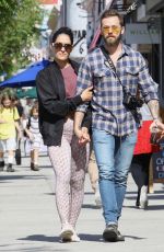 NIKKI BELLA and Aartem Chigvintsev Out for Lunch in Studio City 04/29/2019