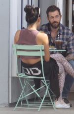 NIKKI BELLA and Aartem Chigvintsev Out for Lunch in Studio City 04/29/2019
