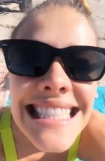 NINA AGDAL at a Beach - Instagram Pictures and Video 05/11/2019