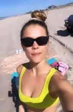 NINA AGDAL at a Beach - Instagram Pictures and Video 05/11/2019