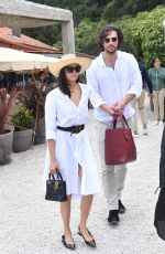 NINA DOBREV and Grant Mellon Out in Cannes 05/21/2019