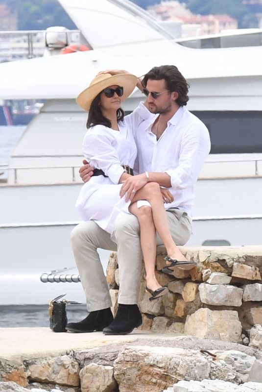 NINA DOBREV and Grant Mellon Out in Cannes 05/21/2019