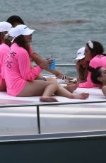 NINA DOBREV and KELEIGH SPERRY at Keleigh