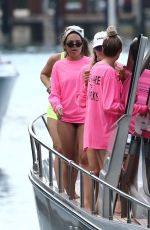 NINA DOBREV and KELEIGH SPERRY at Keleigh