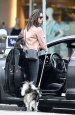 NINA DOBREV Leaves Bluestone Lane Cafe in Los Angeles 05/13/2019