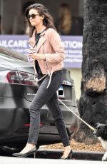 NINA DOBREV Leaves Bluestone Lane Cafe in Los Angeles 05/13/2019