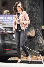 NINA DOBREV Leaves Bluestone Lane Cafe in Los Angeles 05/13/2019